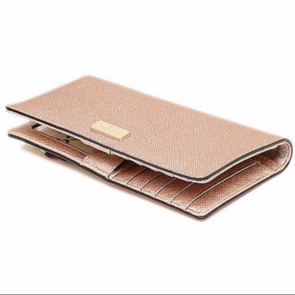 NWT Kate Spade | Newbury Lane | Stacy Wallet (Rose Gold)